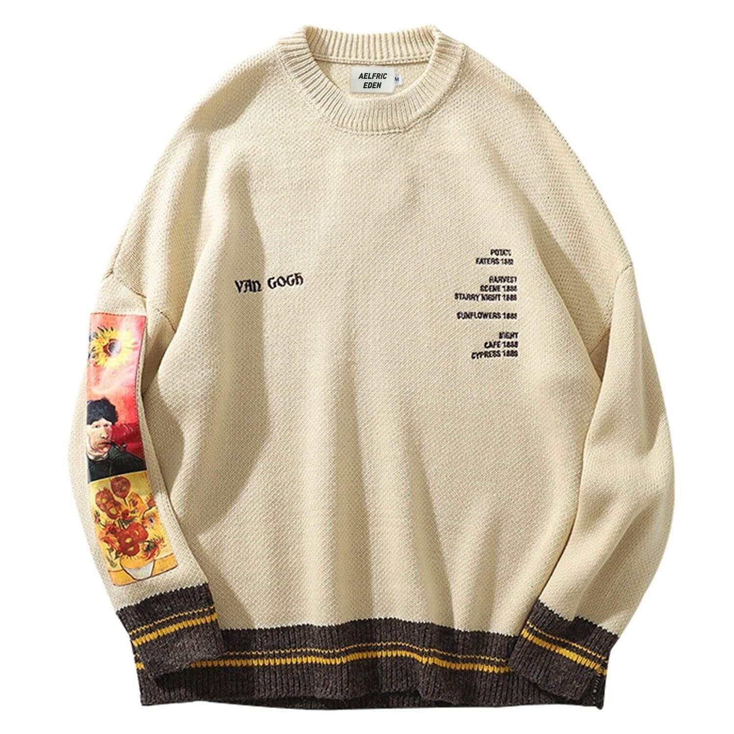 Van gough Oversized graphic sweater